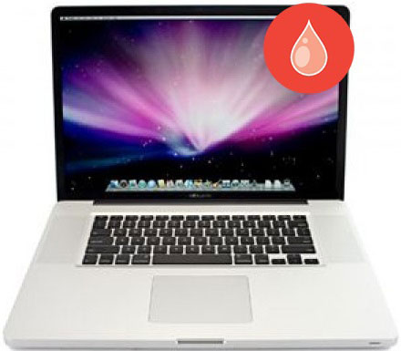 water damaged macbook pro unibody repair